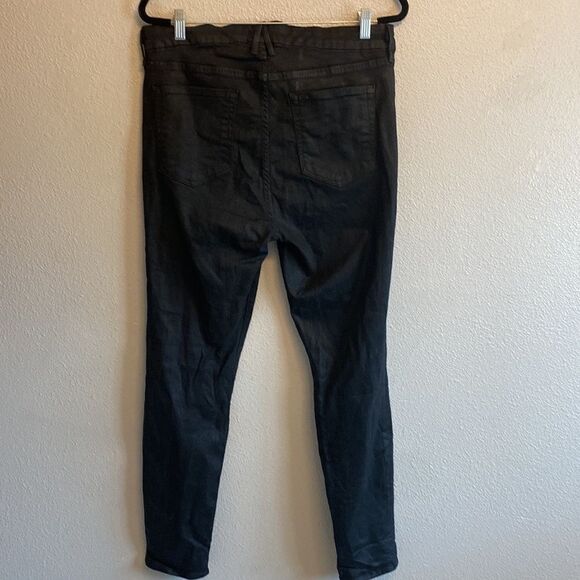 NWOT- GOOD AMERICAN- Good Leg- shiny black- Size 15/33 - Picture 4 of 9